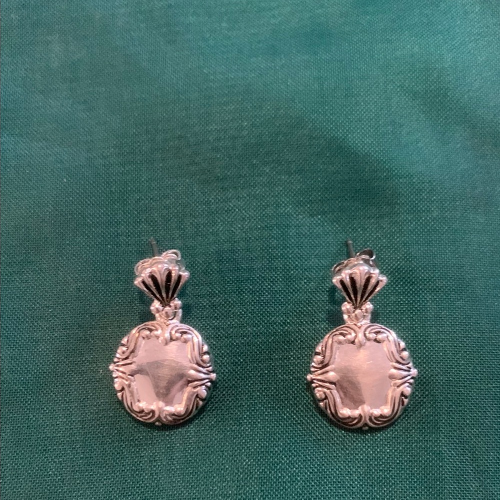 Vintage Avon Silver Earrings
